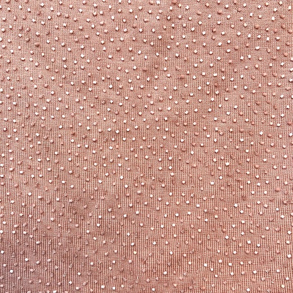 NWT Ann Taylor beaded sleeveless shell dusty pink Medium - Picture 2 of 4